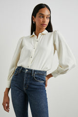 ANGELICA SHIRT - WINTER WHITE| Rails discount