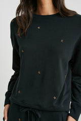RAMONA SWEATSHIRT - BRONZE STAR EMBROIDERY| Rails for sale