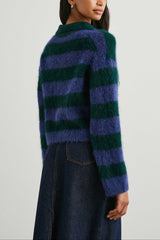 AMBER SWEATER - OXFORD STRIPE| Rails discount