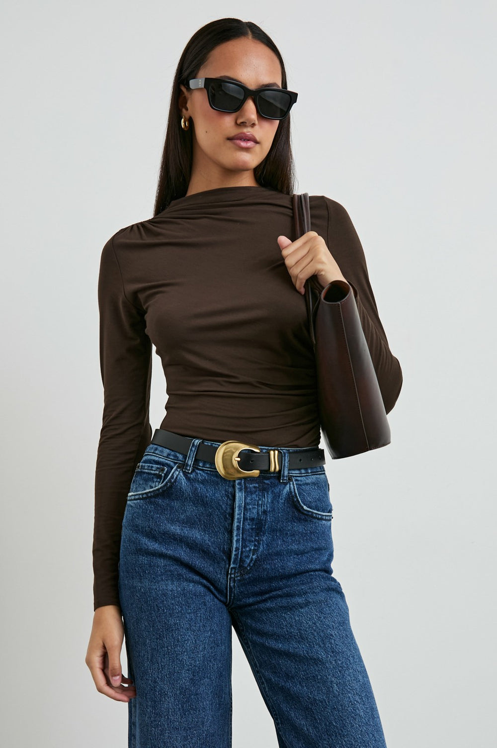 JOELLE TOP - ESPRESSO| Rails near me