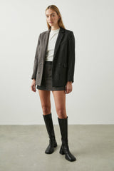 CODY BLAZER - PINSTRIPE PLAID MIX| Rails sale