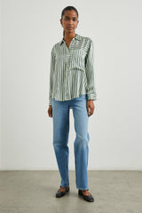 SPENCER SHIRT - EDEN STRIPE| Rails online