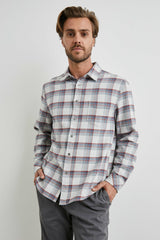FORREST SHIRT - MOAB SKY MELANGE| Rails on sale