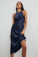 SOLENE DRESS - NAVY| Rails US