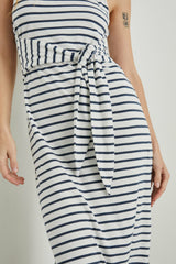 MEG DRESS - IVORY NAVY STRIPE| Rails near me