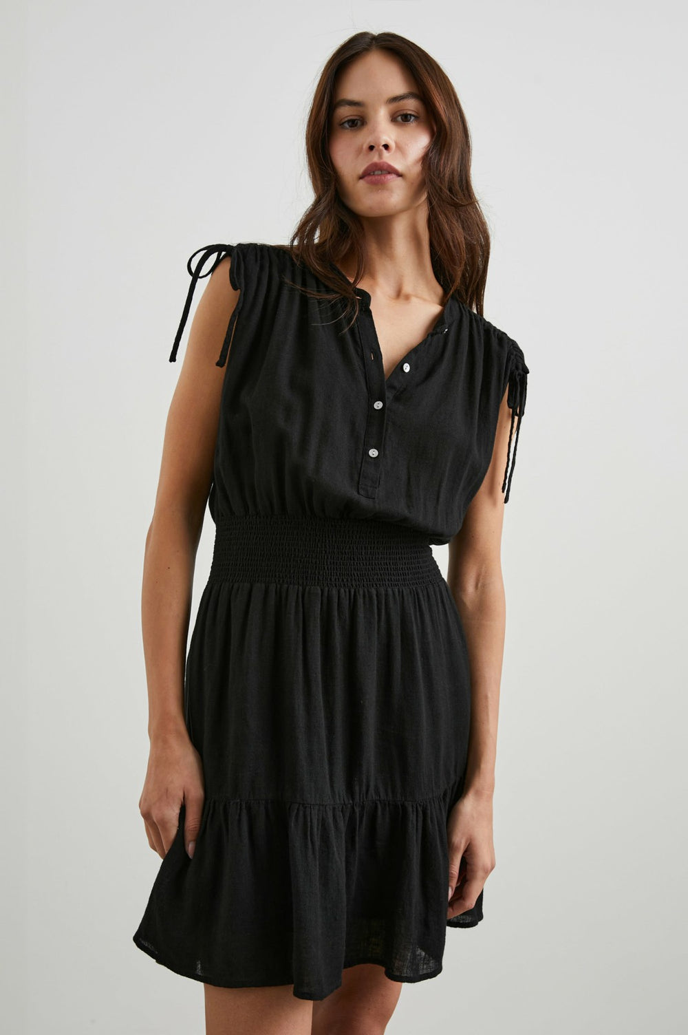 SAMINA DRESS - Black| Rails online