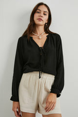 BRIELLE TOP - Black| Rails on sale