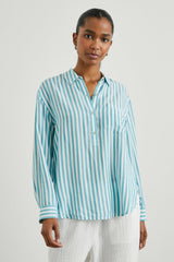 ELLE SHIRT - SALTAN STRIPE| Rails on sale