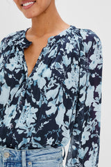 NESSIE TOP - INDIGO BLOSSOMS| Rails for sale