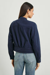 ALMA JACKET - NAVY| Rails outlet