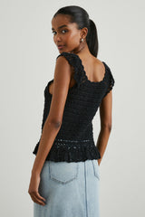 HATTIE TOP - BLACK| Rails US