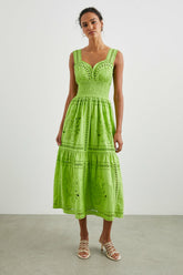 FAWN DRESS - ISLAND GREEN| Rails US