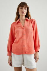 LO SHIRT - PAPAYA| Rails on sale