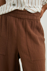 LEON PANT - CACAO| Rails outlet