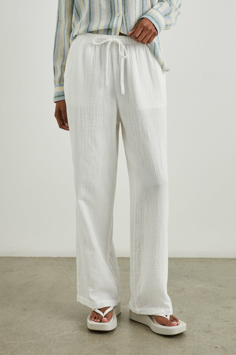 EMMIE PANT - GAUZE WHITE| Rails near me