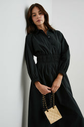 FRAYA DRESS - BLACK| Rails discount