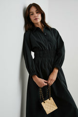 FRAYA DRESS - BLACK| Rails discount