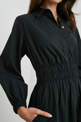 FRAYA DRESS - BLACK| Rails discount