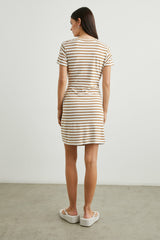 EDIE DRESS - CARMEL STRIPE| Rails for sale