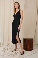 MONIQUE DRESS - Black| Rails discount