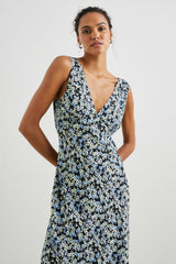 AUDRINA DRESS - MIDNIGHT MEADOW FLORAL| Rails discount