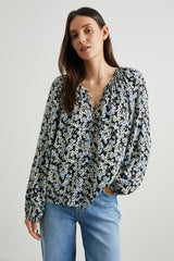INDI TOP - MIDNIGHT MEADOW FLORAL| Rails US
