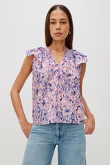 KARYSA TOP - PINK IKAT| Rails sale