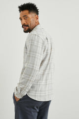 WYATT SHIRT - TAPIR AGAVE MELANGE| Rails near me