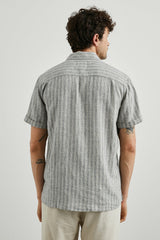 WAIMEA SHIRT - QUINOA NAVY STRIPE| Rails online