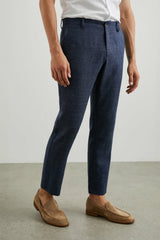 THOMAS PANT - NAVY MELANGE| Rails near me