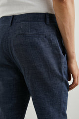 THOMAS PANT - NAVY MELANGE| Rails near me
