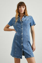 PASADENA DRESS - CADET BLUE| Rails near me