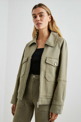 CHEYENNE JACKET - WASHED OLIVE| Rails US