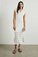 ASHLEY DRESS - WHITE| Rails sale