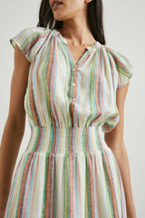 AUGUSTINE DRESS - PALAIS STRIPE| Rails US