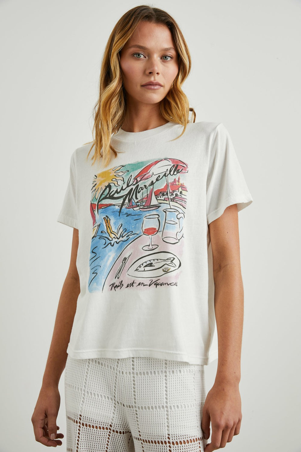 BOYFRIEND T-SHIRT - RAILS MARSEILLE| Rails near me
