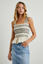 CECILY TOP - FLAX| Rails near me