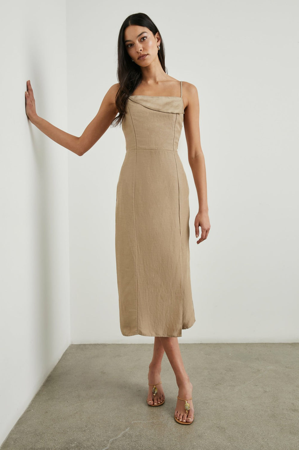 ELLASANDRA DRESS - SAFARI| Rails outlet