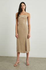 ELLASANDRA DRESS - SAFARI| Rails outlet