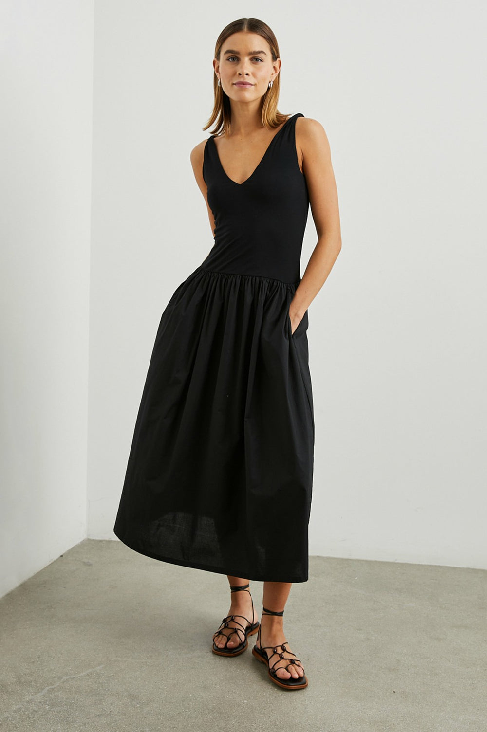 FRANCA DRESS - BLACK| Rails for sale