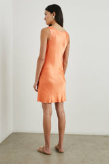 INDRA DRESS - PAPAYA| Rails online