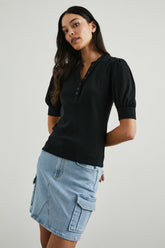 JEWEL TOP - BLACK| Rails discount