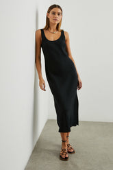 KAILANI DRESS - BLACK| Rails on sale