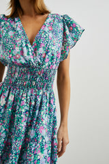 KIMORA DRESS - NAVY LEILANI FLORAL| Rails near me