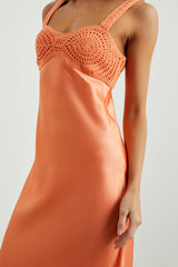 LAURA DRESS - PAPAYA| Rails outlet