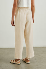 LEON CROP PANT - FLAX| Rails online