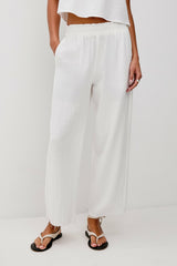 LEON CROP PANT - WHITE| Rails near me