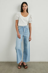 LILIA TOP - WHITE| Rails discount