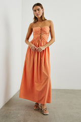SILVIA DRESS - PAPAYA| Rails for sale