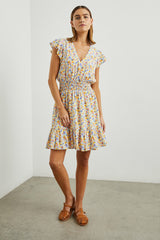 TARA DRESS - PAPAYA FLOWERS| Rails discount